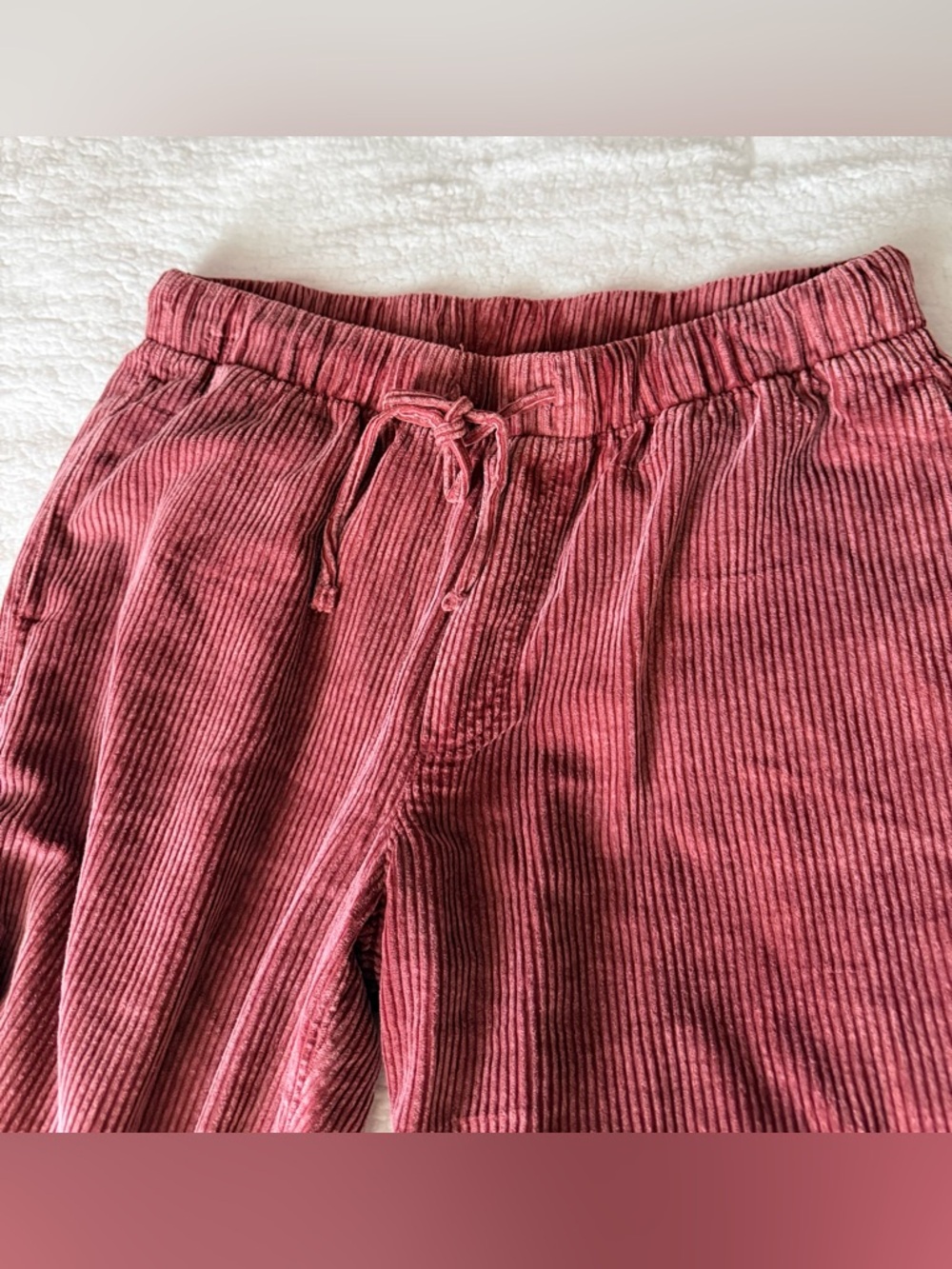 American Eagle Outfitters Stretch Corduroy Pants in Rusty Rose Size M - Picture 5 of 12